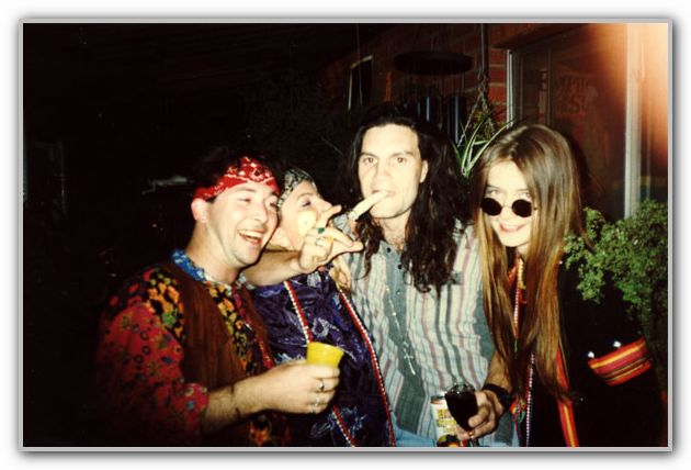 DJ Dave Monika & Krys circa 1995